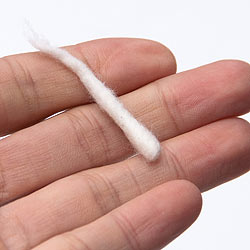 【3セット】コットンの灯心[約80本 5cm] - サブ5