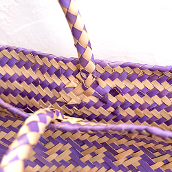 天然素材が優しい パンダンリーフトートバッグ - サブ4