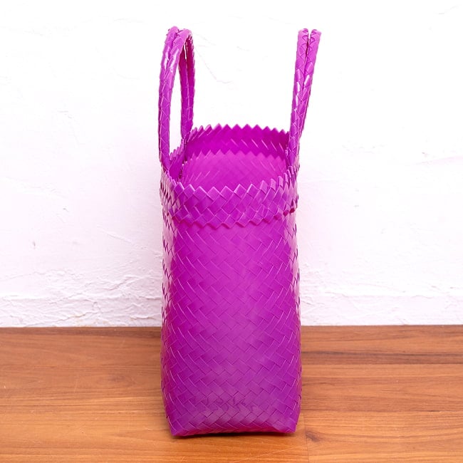 【Sサイズ】ビタミンカラーが可愛いパサールバッグ-27cm×33cm 4 - マチもたっぷりあってたくさん入ります