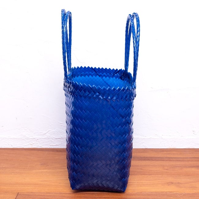【Mサイズ】ビタミンカラーが可愛いパサールバッグ-32cm×42cm 4 - マチもたっぷりあってたくさん入ります