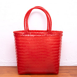 【Lサイズ】ビタミンカラーが可愛いパサールバッグ-36cm×48cm - サブ2