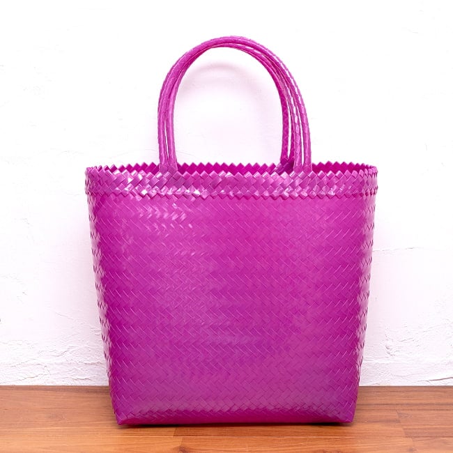 【Lサイズ】ビタミンカラーが可愛いパサールバッグ-36cm×48cmの選択用写真