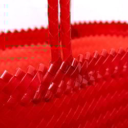 【Lサイズ】ビタミンカラーが可愛いパサールバッグ-36cm×48cm - サブ5