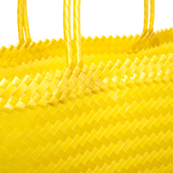 【XLサイズ】ビタミンカラーが可愛いパサールバッグ-38cm×60cm - サブ5