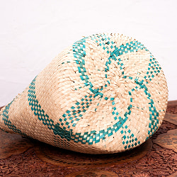 天然素材が優しい パンダンリーフのミニバッグカラフル - サブ5