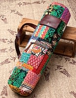 〔一点もの〕伝統を紡いだ ラリーキルトのヨガマットバッグの商品写真