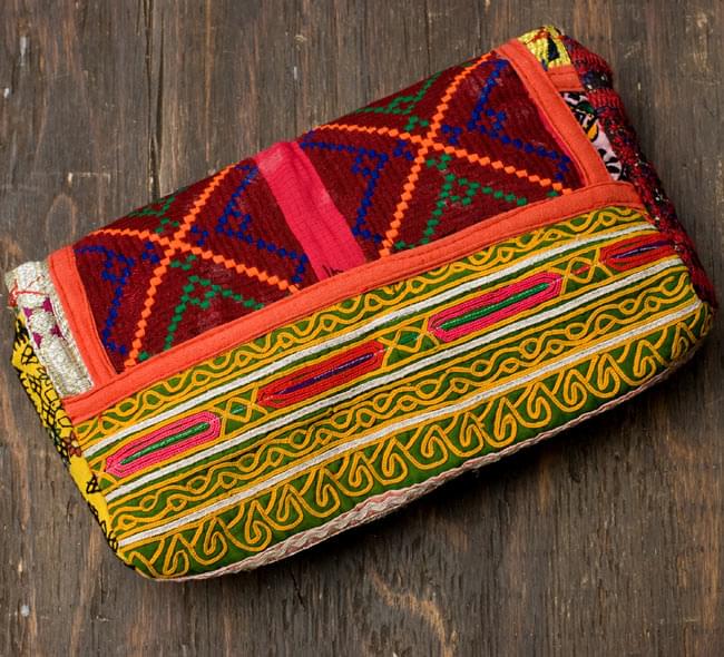 【一点物】アラブのクラッチバッグ 2 - 裏面の写真です