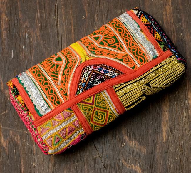 【一点物】アラブのクラッチバッグ 2 - 裏面の写真です