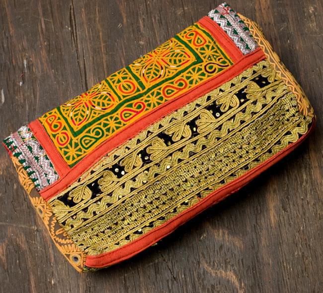 【一点物】アラブのクラッチバッグ 2 - 裏面の写真です