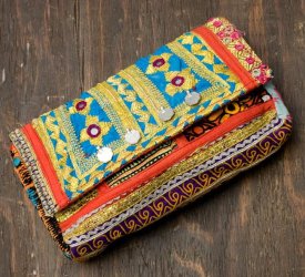 【一点物】アラブのクラッチバッグの商品写真