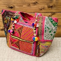 【一点物・アンティーク】アフガニトートバッグ-Lサイズの商品写真
