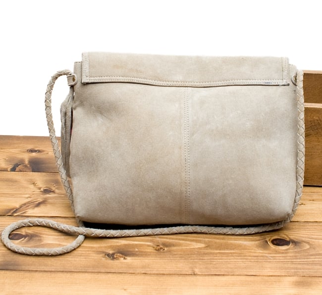 【一点物】アラブのショルダーバッグ-Lサイズ 3 - 裏側はこの様になっています