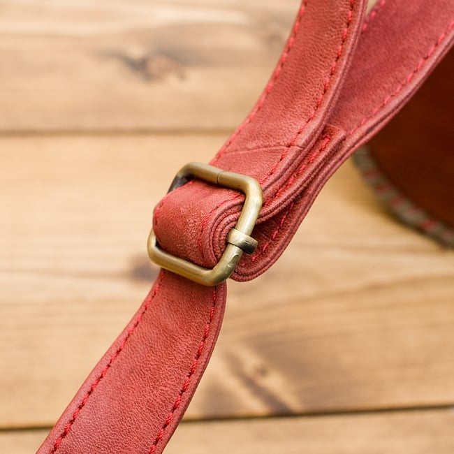 【一点物】アフガニショルダーバッグ-Mサイズ 10 - 長さの調節ができてとても機能的です!※こちらは柄違いの商品です