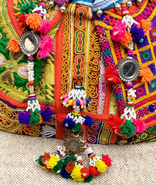 【一点物】アフガニボストン 6 - 飾りをUPにしてみました!