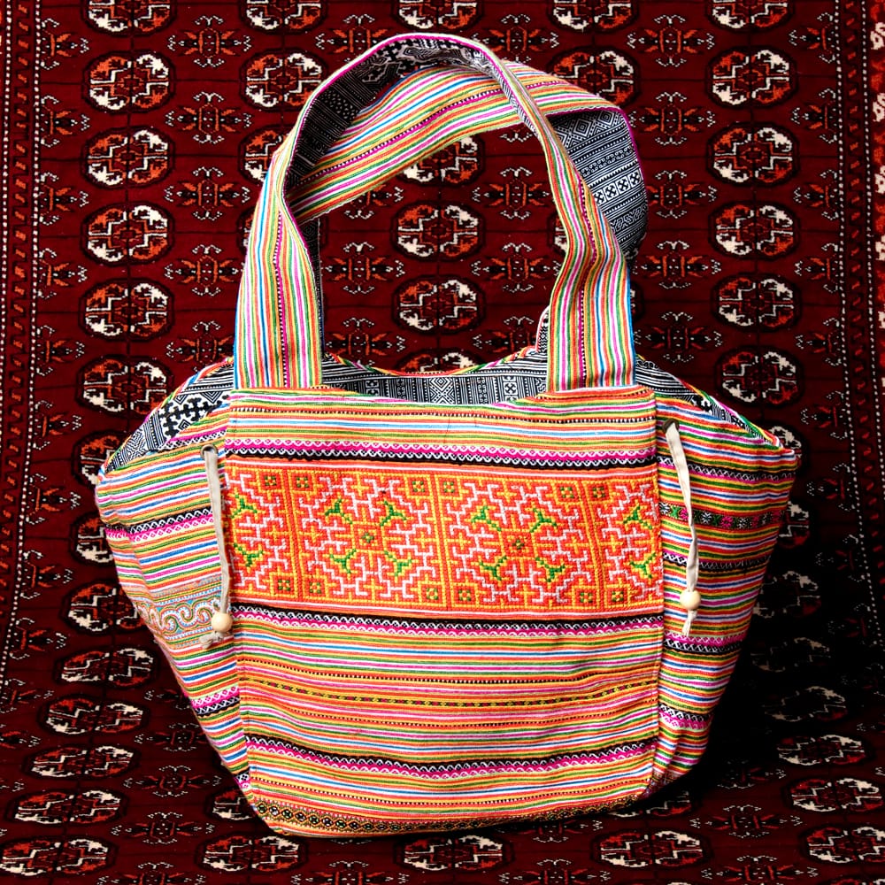 楽天市場】モン族刺繍 モン族バッグ バッグ ショルダーバッグ