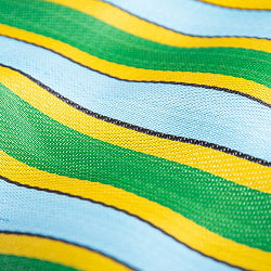 大容量！インドのカラフルマーケットバッグ-Lサイズ - サブ3