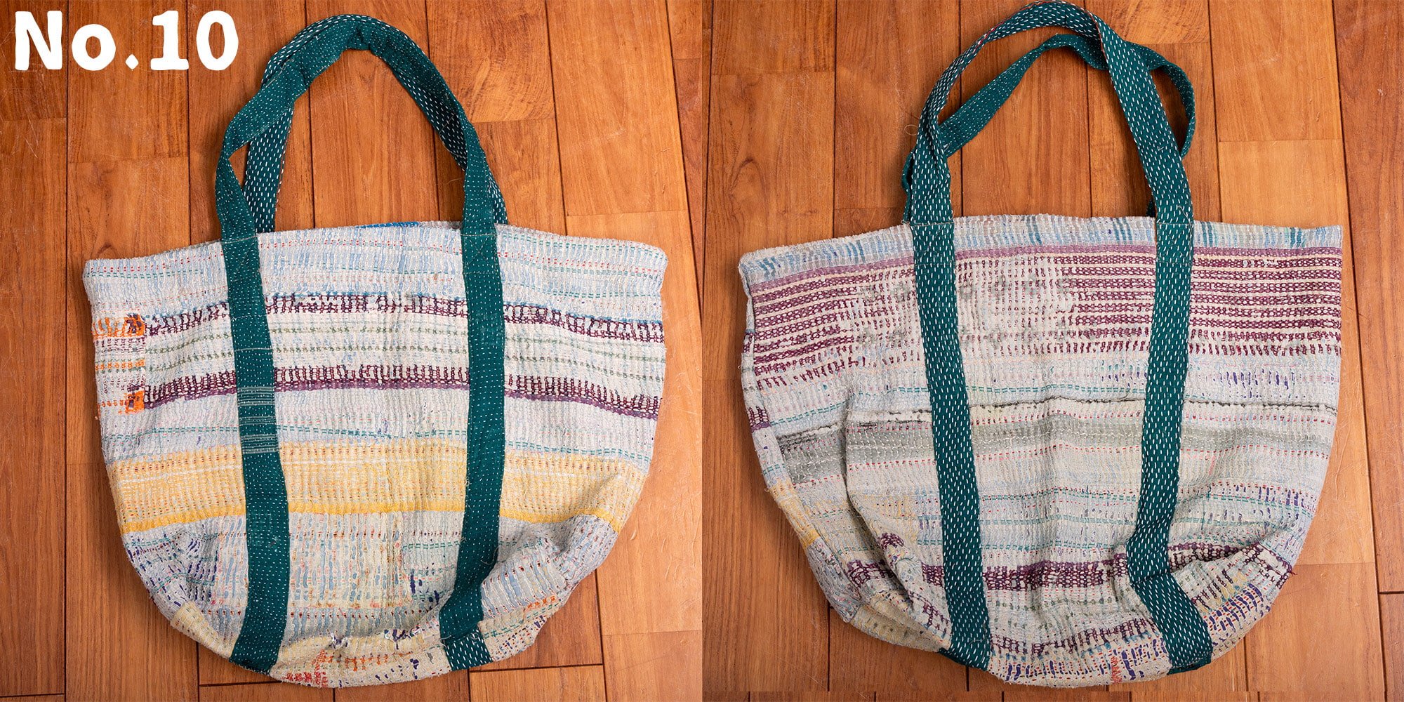 世界にひとつ ビンテージカンタのトートバッグ10枚目の下部説明写真です