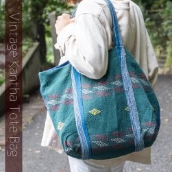 世界にひとつ ビンテージカンタのトートバッグ