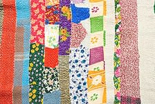優しい肌触り　カンタキルト　ラリーキルト　ダブルベットサイズ　パッチワーク 優しい肌触り カンタキルト ラリーキルト ダブルベットサイズ