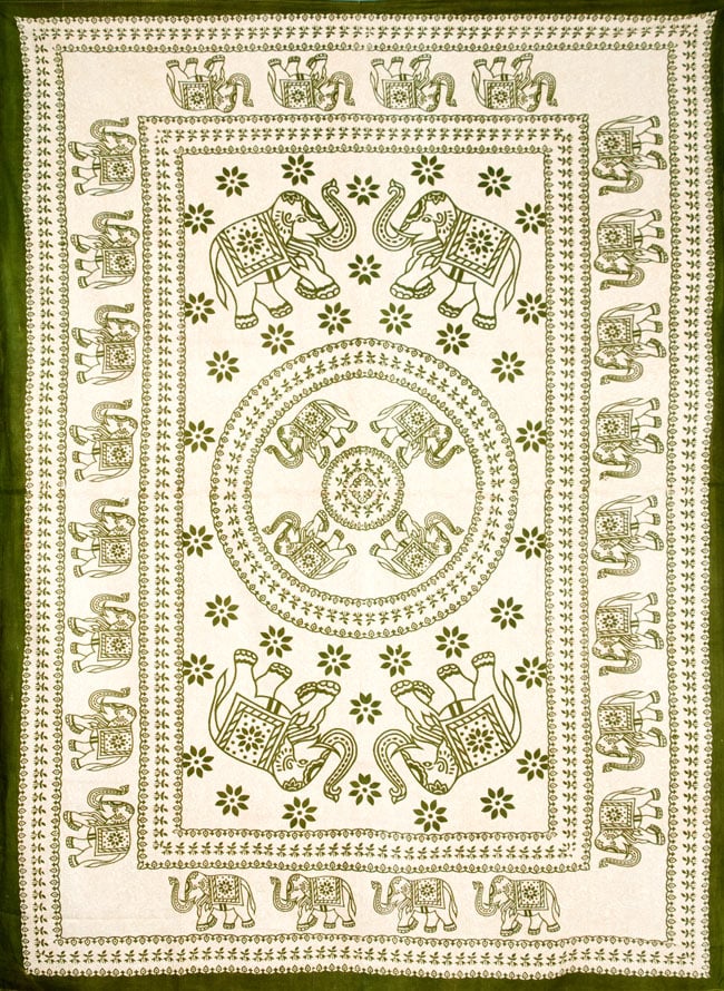 マルチクロス - 象【約200cm×約130cm】の写真