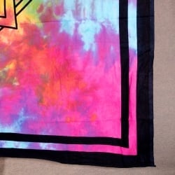 マルチクロス ハムサ タイダイホーリーカラー〔215cm×204cm〕 - サブ3