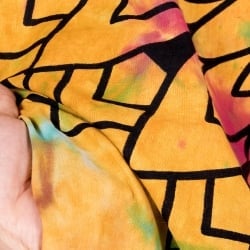 マルチクロス　ハムサ　タイダイホーリーカラー〔215cm×204cm〕 - サブ5