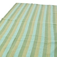 〔225cm×150cm〕柔らか手触りのイタワ織りマルチクロス - グリーンの商品写真