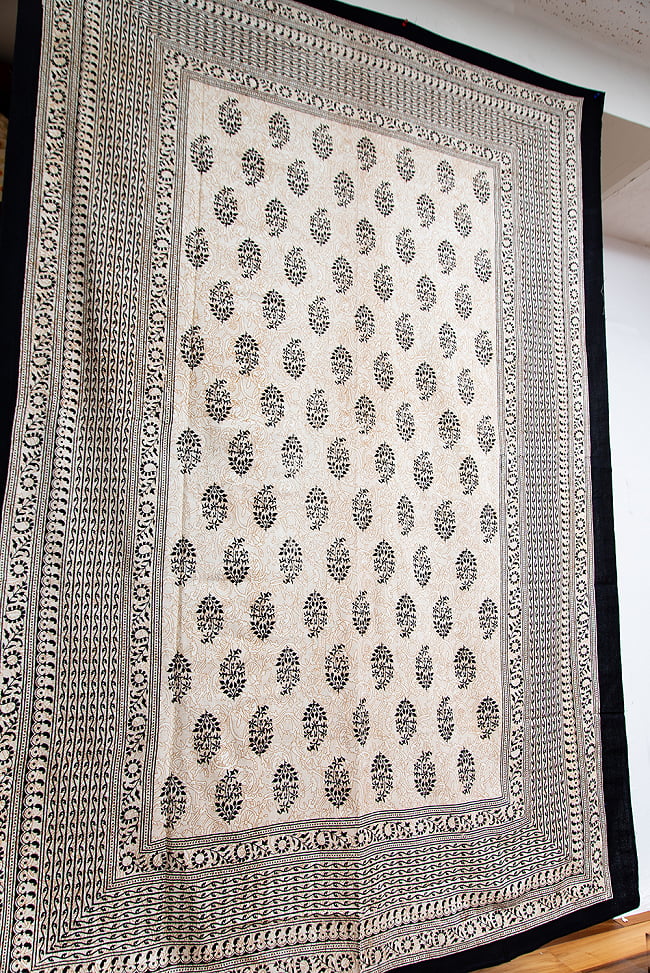 マルチクロス - ウッドブロックスタイル【約200cm x 136cm】の写真