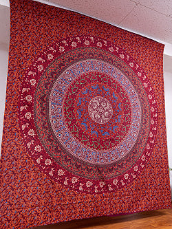 〔各色あり〕マルチクロス - マンダラ〔約202cm×約222cm〕 - サブ2