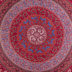 〔各色あり〕マルチクロス - マンダラ〔約202cm×約222cm〕 - サブ4