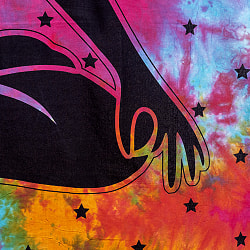 マルチクロス - 7チャクラ　タイダイホーリーカラー〔約202cm×約218cm〕 - サブ5