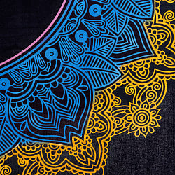 マルチクロス - 太極図〔約135cm×約205cm〕 - サブ5