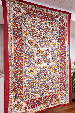 〔各色あり〕マルチクロス　ラクダ祭りとゾウ祭り〔135cm×195〕大きな布 - サブ2