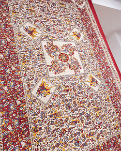 〔各色あり〕マルチクロス　ラクダ祭りとゾウ祭り〔135cm×195〕大きな布 - サブ3