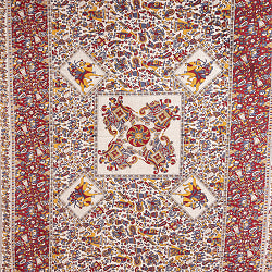 〔各色あり〕マルチクロス　ラクダ祭りとゾウ祭り〔135cm×195〕大きな布 - サブ4