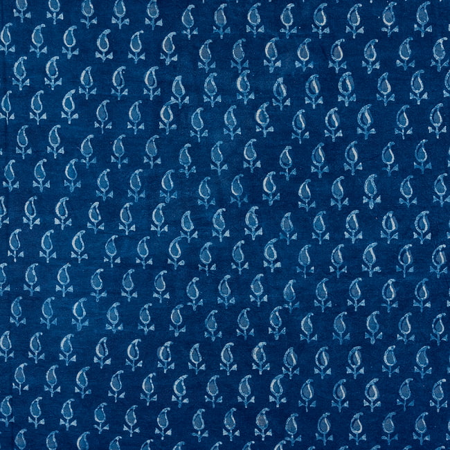 〔各模様あり〕特大藍染めマルチクロス　泥染め〔270cm×275〕大きな布 4 - 拡大写真です