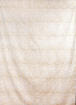 ジャイプル 職人手作り インド伝統の木版染め更紗マルチクロス〔約220cm×約152cm〕美しい色彩 ボタニカル テーブルクロス ベッドカバー ソファーカバー パーテーションなどへ - サブ2