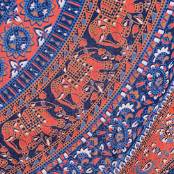 〔各色あり〕マルチクロス　象 マンダラと更紗〔209cm×134cm〕大きな布 - サブ5