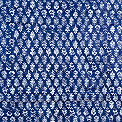 〔各色あり〕マルチクロス　インディゴ更紗〔218cm×136cm〕大きな布 - サブ3