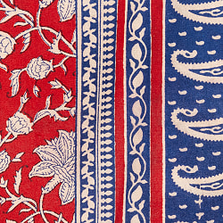 〔各色あり〕マルチクロス　カラムカリ更紗デザイン〔209cm×140cm〕大きな布 - サブ5