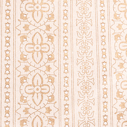 〔各色あり〕マルチクロス　淡く優しいパステルカラー　ゴールドラメ　花模様〔215cm×144cm〕大きな布 - サブ5