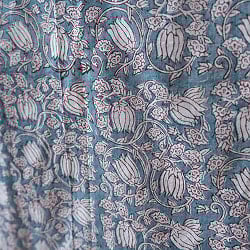 〔各色あり〕使い方は自由！ウッドブロックプリントのマルチクロス〔約180cm×約110cm〕 - サブ3