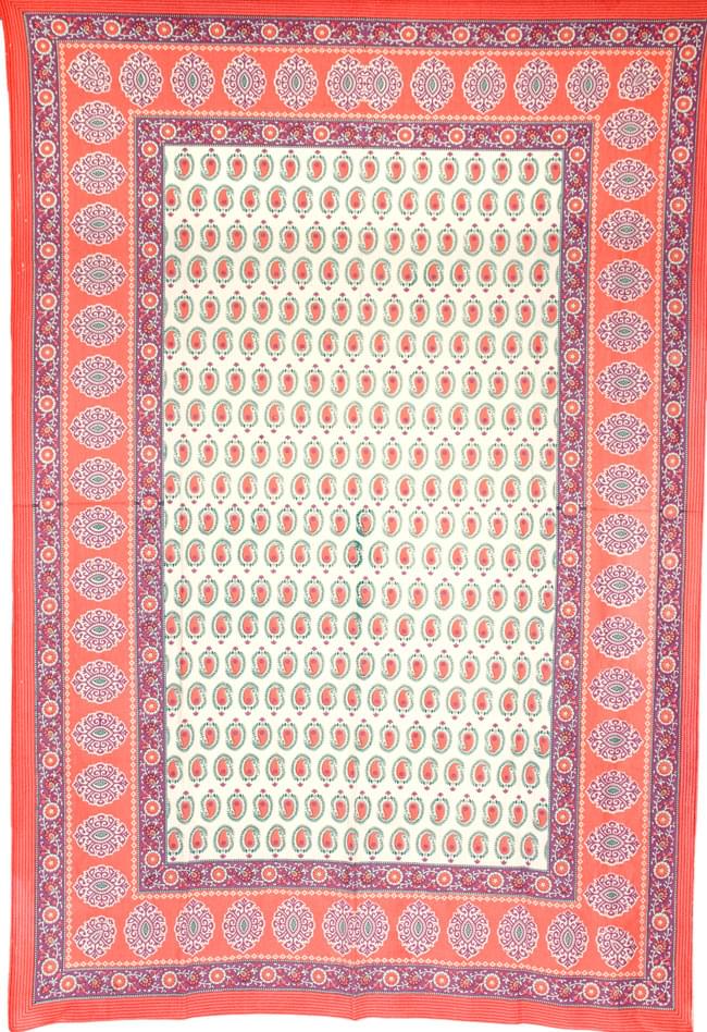 インド綿のマルチクロス ペイズリー サーモンピンク 240cm 150cm の通販 送料無料 Tirakita Com インド綿のマルチクロス ペイズリー サーモンピンク 240cm 150cm の通販 送料無料 Tirakita Com