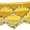 ベリーダンス　ヒップスカーフ 250コイン - 黄色の商品写真