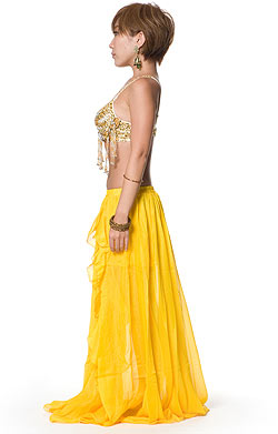 ベリーダンス衣装　スカート・ブラ 上下セット - サブ2