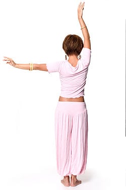 ベリーダンス マーセライズドレッスンウェア - 上下セット - サブ3