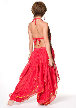 アラビアンフレアパンツ＆コイン付きトップス  - 上下セット - サブ3