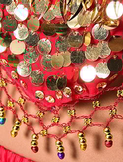 アラビアンフレアパンツ＆コイン付きトップス  - 上下セット - サブ5