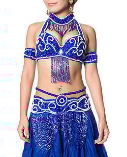 ベリーダンス衣装　ブラ&ベルトセット - サブ4
