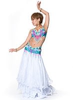ベリーダンス衣装　ブラ&ベルトセットの商品写真